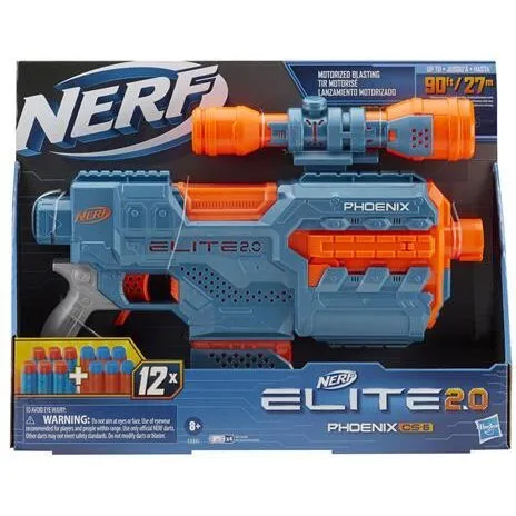NERF Elite 2.0 Phoenix CS-6 motoriseret blaster