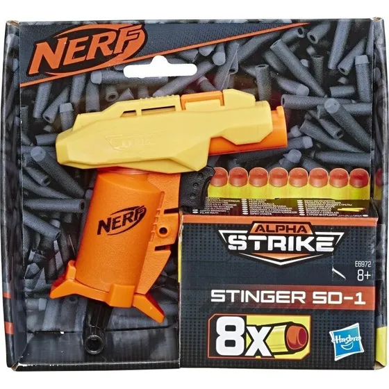 Nerf Alpha Strike Stinger – 8 pile, affyrer 1 pil