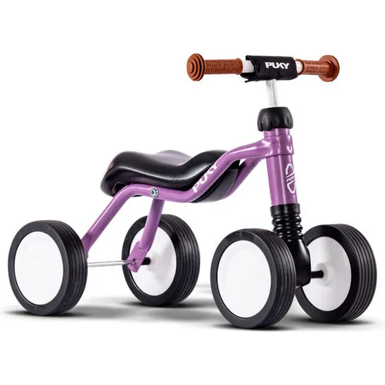 PUKY Wutsch løbecykel med styrpude - Blå/Lilla/Rød
