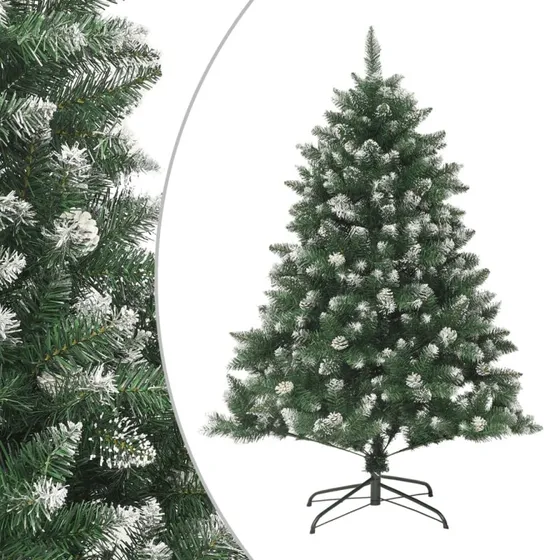 vidaXL Kunstigt Juletræ 150 cm med PVC-Grene og Juletræsfod