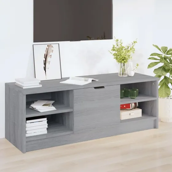 vidaXL tv-bord 102x35,5x36,5 cm grå sonoma-eg