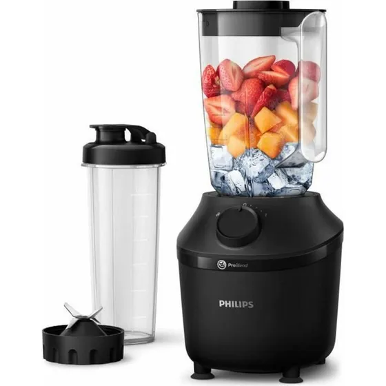 Philips HR2041/41 Blender 450 W, Sort, 1,9 L