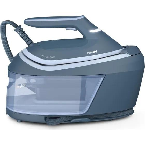 Philips PerfectCare 6000 PSG6042/20 2.400 W, 8 bar, 1,8 l, blå