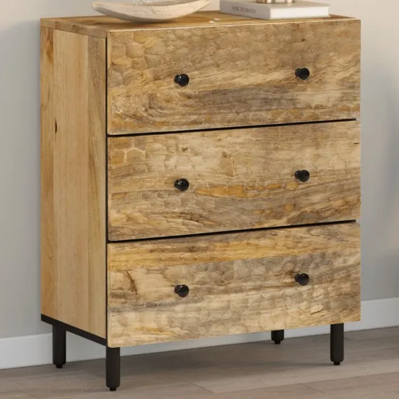 vidaXL Skab 60x33x75 cm massivt mangotræ