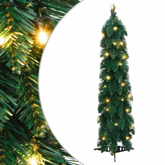 vidaXL Kunstigt juletræ 90 cm med 45 LED'er og 8 lysfunktioner