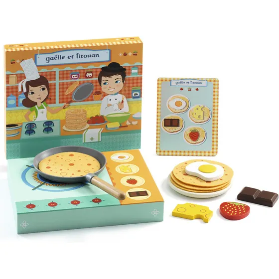 Gaëlle et Titouan Pandekagesæt - legemad 20x17x5 cm