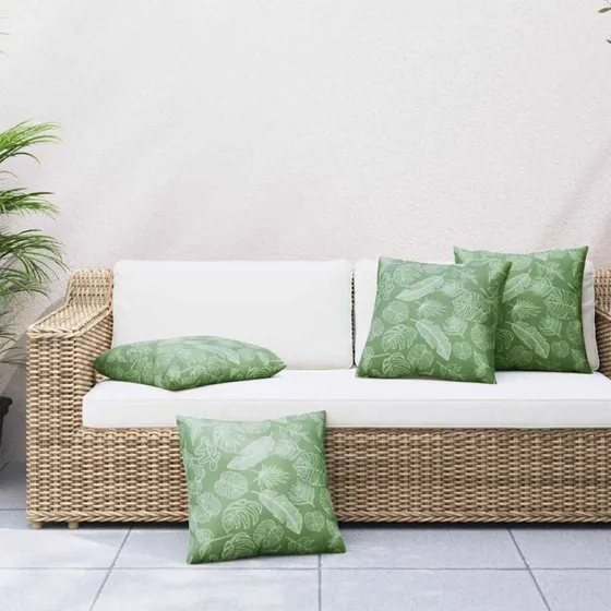 vidaXL Scatter Puder 4 stk, 60 x 60 cm, Polyester, Firkantet