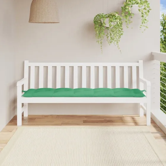 vidaXL Hynde til Havebænk 180x50x7 cm, Grøn