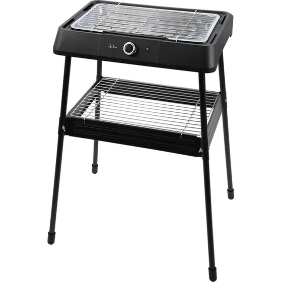 Jata JEBQ1001 Elektrisk Transportabel Havegrill, 2200 W, Sort