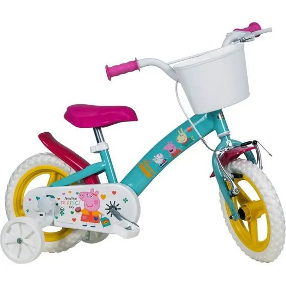 Toimsa Peppa Pig 12" Børnecykel med Støttehjul