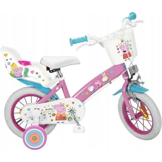 Toimsa Peppa Pig Børnecykel 12" Pink