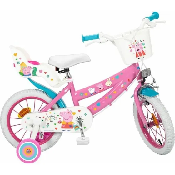 Toimsa Peppa Pig 14" Børnecykel Lyserød