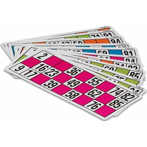 Cayro Bingo Plader, 48 stk., multifarvet