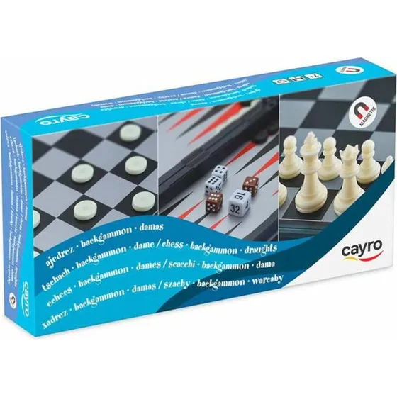 Cayro Brætspil Skak og Dam