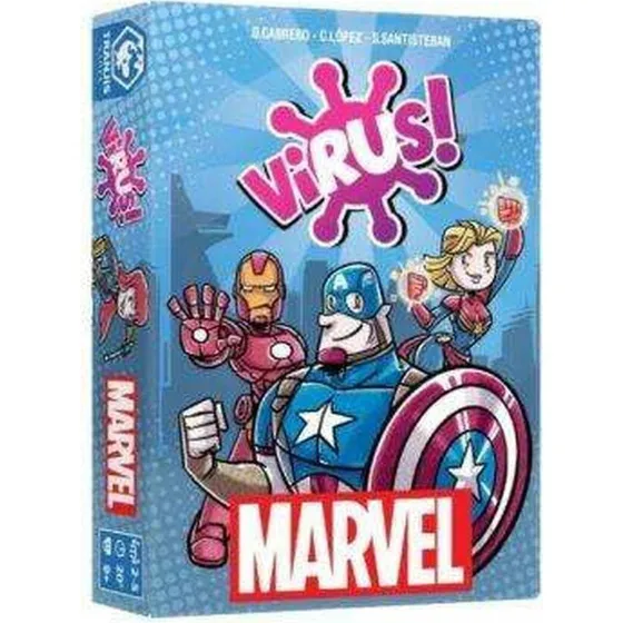 Marvel Virus - Kortspil til 2-5 spillere (8+)