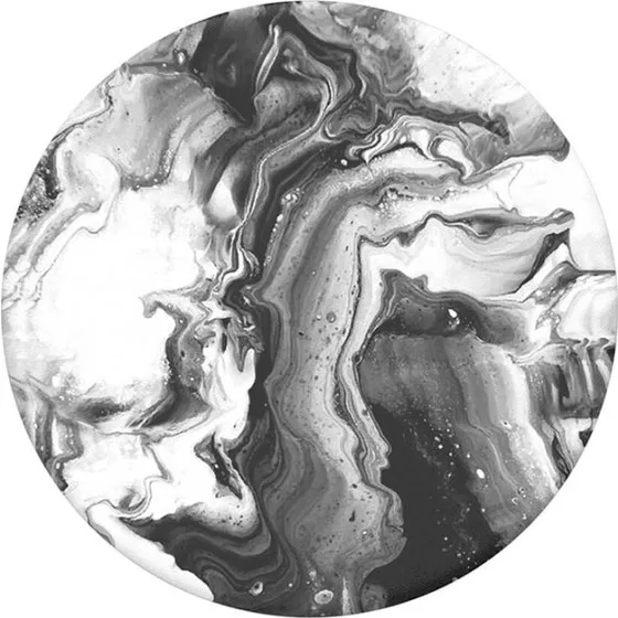 PopSockets PopGrip Ghost Marble – Aftageligt Greb med Stand