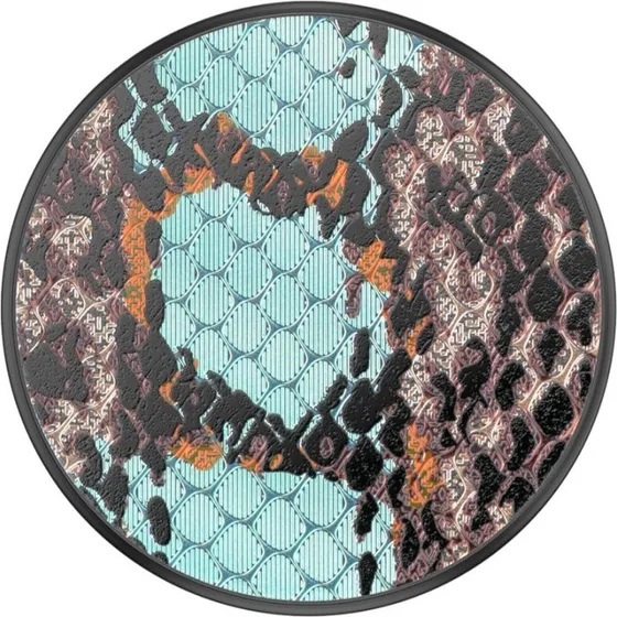 PopSockets PopGrip LUXE Watersnake - Aftageligt Fingergreb med Stander