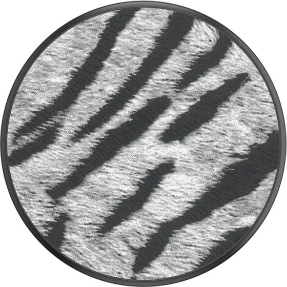 PopSockets PopGrip Premium Vegan Leather Zebra
