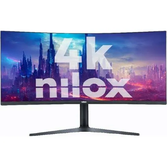Nilox NXM344KD11 34" UWQHD 144 Hz bue-skærm med højtalere