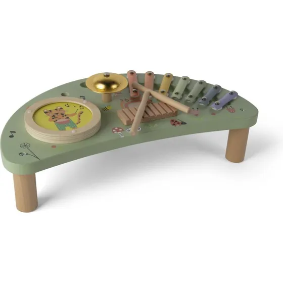 Dantoy Musikstation i træ - 3 dele (gaveæske)