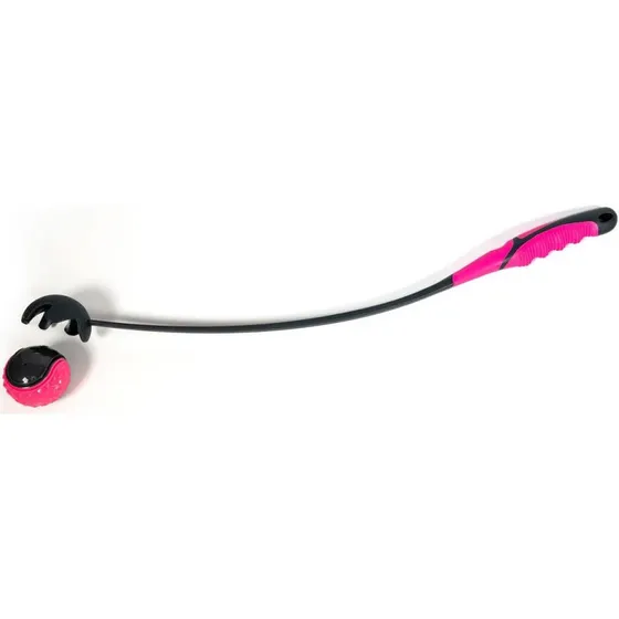 Gloria Pink Hundeboldkaster M, polypropylen/TPR