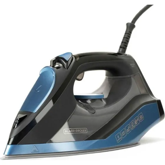 Black+Decker BXIR2801E 2800W Dampstrygejern, Sort