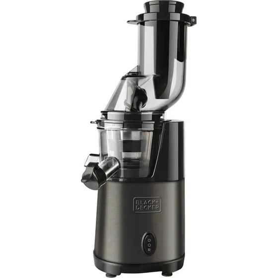 Black+Decker Slow Juicer BXJE200E Børstet Rustfrit Stål