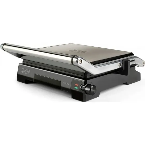 BLACK+DECKER Bordgrill 2200W med 180° åbning