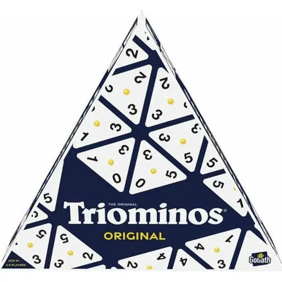 Bizak Triominos Original - Hvid/Sort