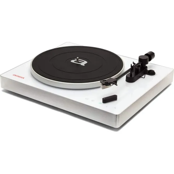 Aiwa APX-680BT/WT Hvid Pladespiller med Bluetooth og USB-optagelse