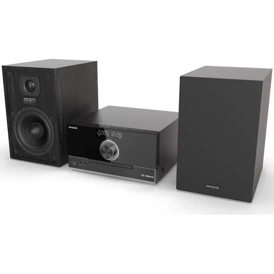 AIWA MSBTU-600 Mikro stereoanlæg, sort