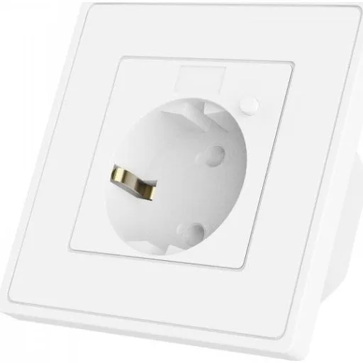 Woox Smart EU WiFi-stikkontakt 10A, hvid