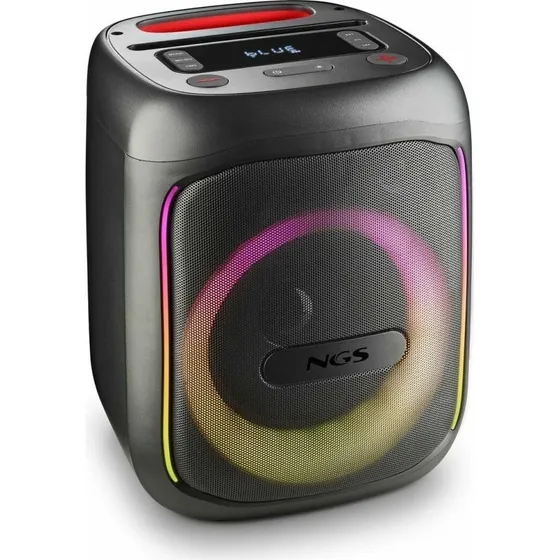 NGS WILDSWAGGO Bærbart Bluetooth-højttaler, Sort, 80 W
