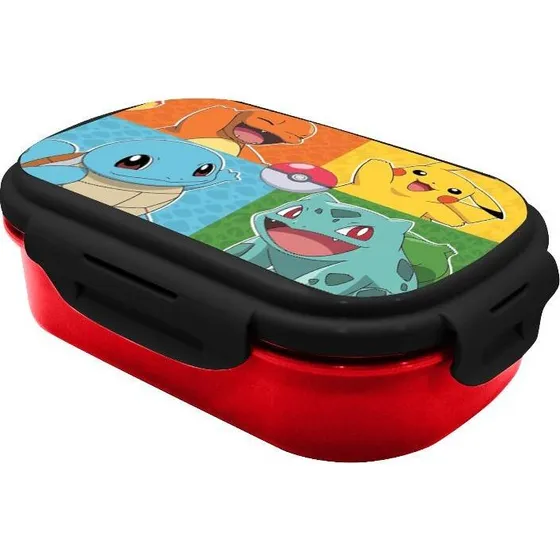 Pokémon Madkasse med Bestik 220x160x70mm