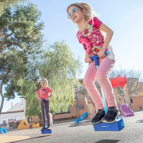 InnovaGoods Gummi Pogo Bouncer - Blå