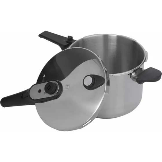JATA HOLL2226 Trykkoger 6 L rustfrit stål, sort