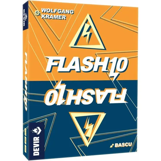 Devir Flash 10 - hurtigt og sjovt kort- og brætspil (8+)