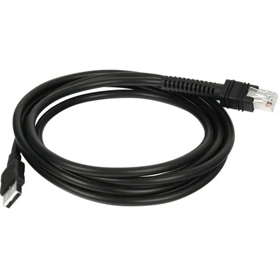 Zebra USB-A forlænger 2 m, sort