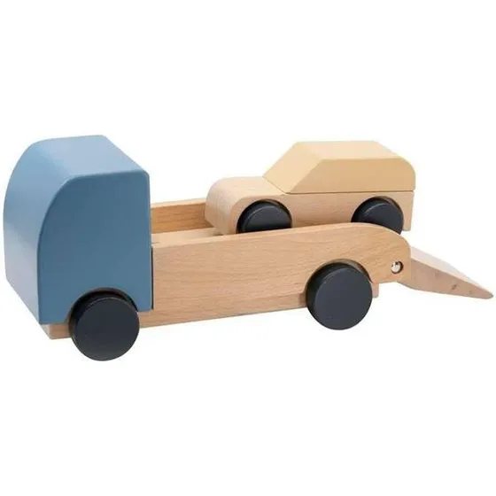 Sebra Autotransporter med bil (vippelad)