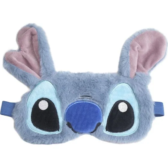 Disney Lilo & Stitch Blød Sovemaske med Ører – Blå