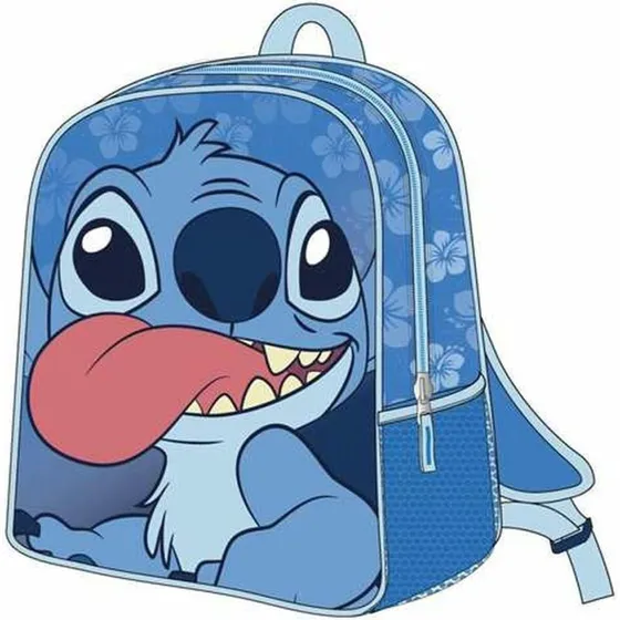 Disney Stitch 3D Børnerygsæk, blå, 25x31x10 cm
