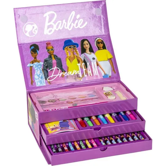 Barbie - Dream Team Malesæt med 50 dele