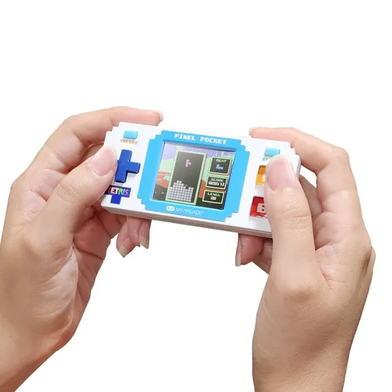 MY ARCADE Tetris Pixel Pocket - Ikonsk spilkonsol