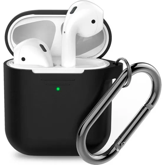 KeyBudz PodSkinz Keychain Series - Silikonhylster til AirPods med nøglering