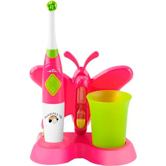 ETA Zubnicka Tandbørste Pink/Grøn 1294 90070