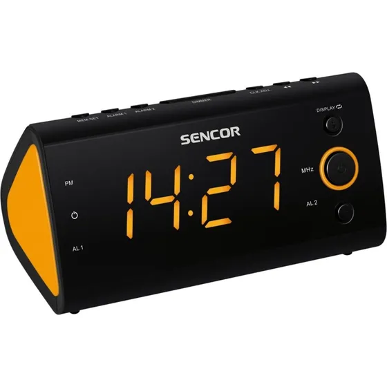 Sencor SRC 170 Digital Radio - Sort, Grøn