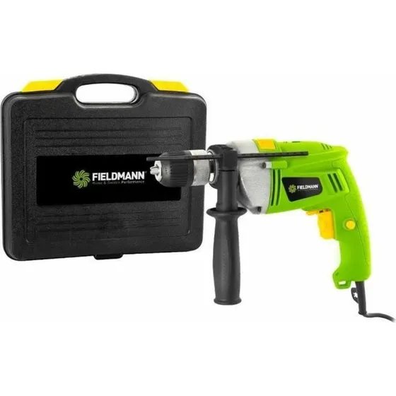 Fieldmann FDV 200751-E 750W slagboremaskine med dobbelt håndtag og kuffert
