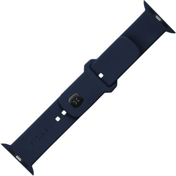 FIXED Silikone Rem Sæt til Apple Watch 42/44/45mm, Blå