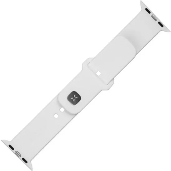 FIXED Silikone Rem Sæt til Apple Watch 38/40/41mm Hvid