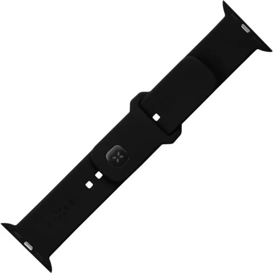FIXED Silikone Rem Sæt til Apple Watch Ultra 2 49mm Sort